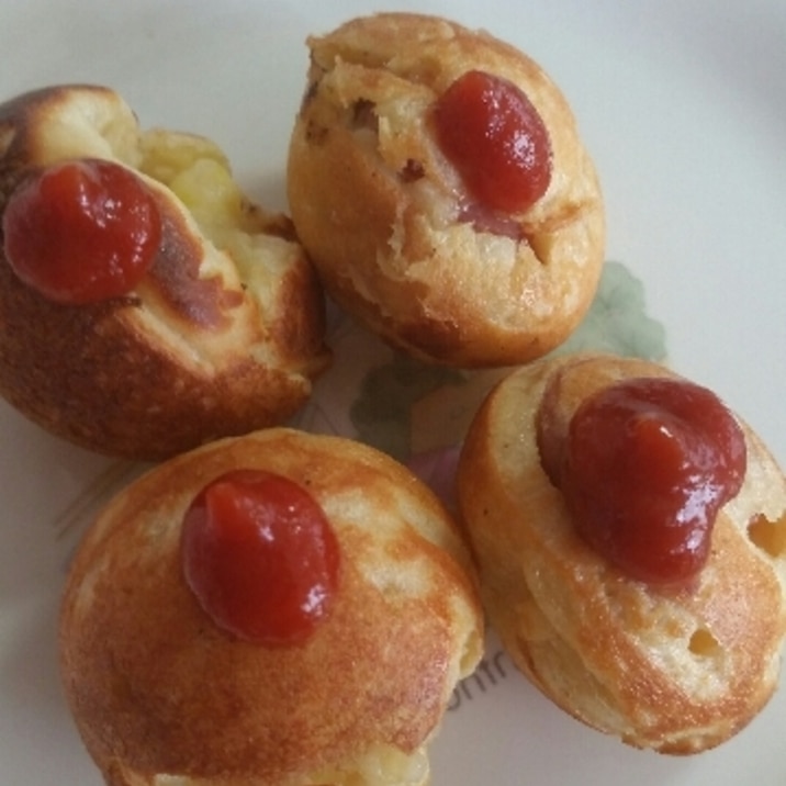 たこ焼き器とホットケーキミックスでアメリカンドッグ レシピ 作り方 By しぃ な 楽天レシピ たこ焼き器とホットケーキミックスでアメリカンドッグ レシピ 作り方 By しぃ な 楽天レシピ